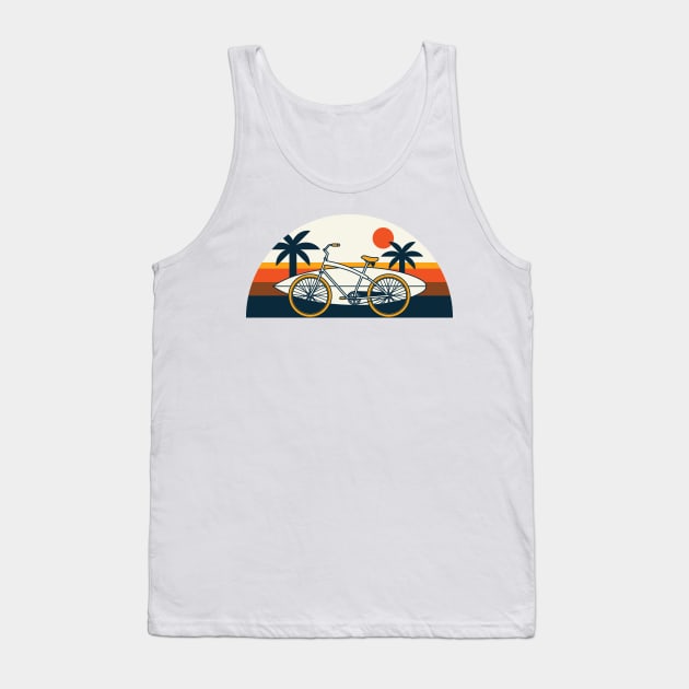 Surf Bike Tank Top by quilimo